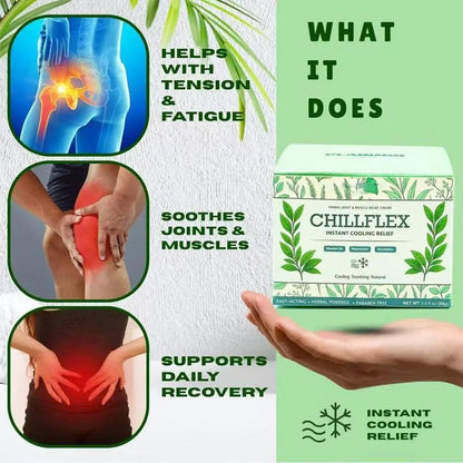 Instant Cooling Relief Joint Pain Gel Relief Ointment Herb Arthritis Cream Treatment Of Muscle Strain Cervical Discomfort Relief